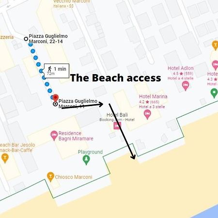 Movida Loft A Piazza Marconi Jesolo Lido - Spiaggia A 1 Minuto!!! Τζεσόλο Λίντο Εξωτερικό φωτογραφία